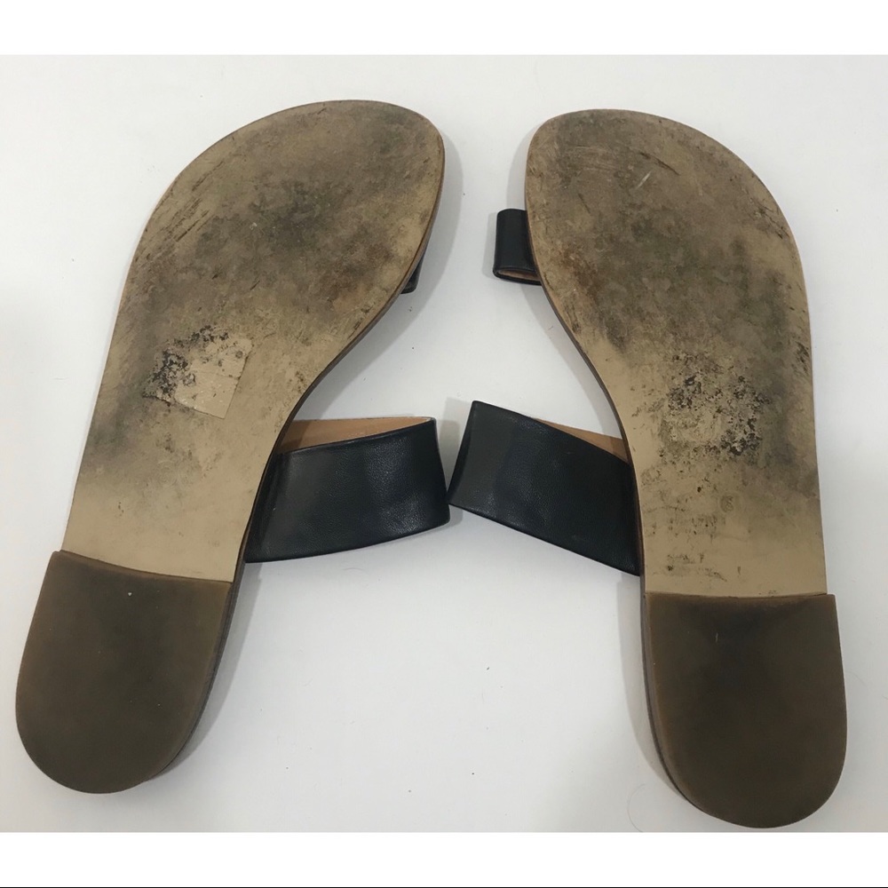 EUC J. CREW black strappy sandals - Picture 3 of 3
